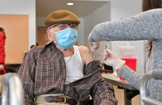 Vaccinations for Holocaust Survivors, Other Seniors, Offer Hope For a “New Normal”